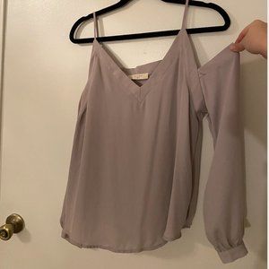 Cold shoulder blouse